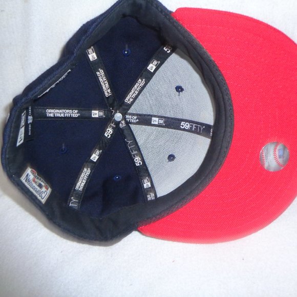 California Angels New Era Turn Back The Clock 59FiFty Fitted Cap Hat Size 7 1/8 - Picture 4 of 6